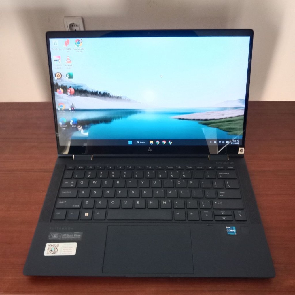 HP EliteBook Dragonfly G2 Core i7-1165G7 16GB/1TB SSD Warna Navy Blue - Laptop 2in1 Touchscreen Conv