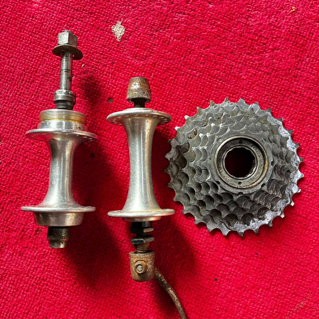 Sprocket SHIMANO SIS 6 Speed MF-HG20 Singapore dan Hub Frehub 36H Sepeda MTB Jadul 26