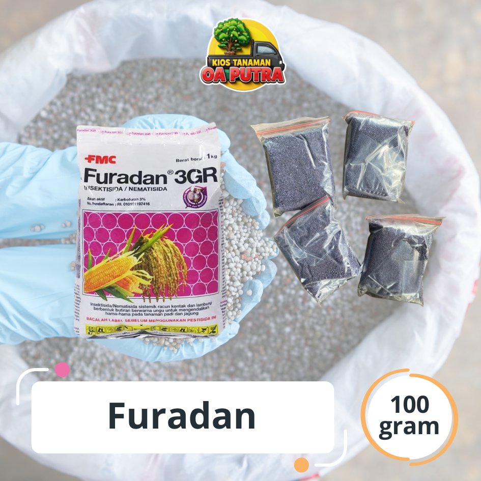 Pupuk Furadan kemasan 100 gram