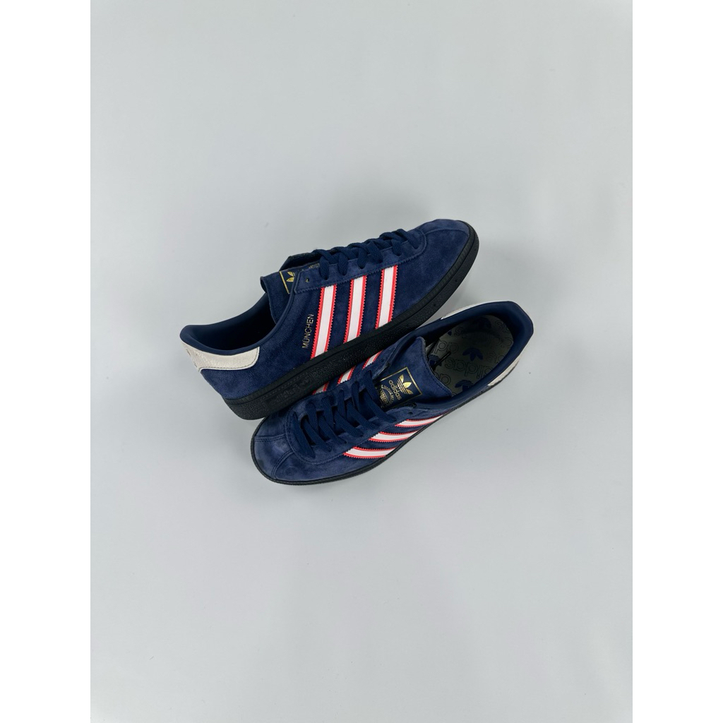 Sepatu Sneakers Adidas Munchen Edge Unisex - Nyaman, Ringan, Anti-Slip - Munchen Edge Premium, 43