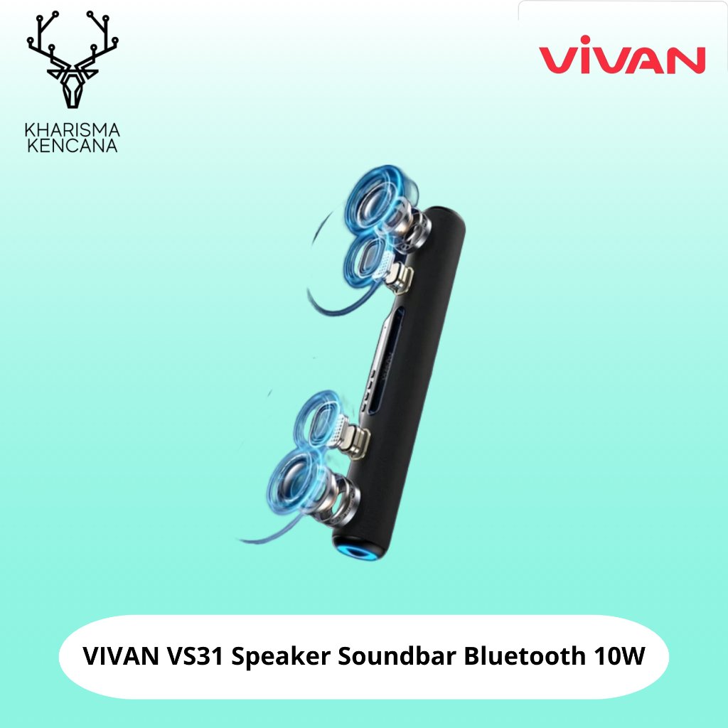 VIVAN VS31 Speaker Soundbar Bluetooth 10W