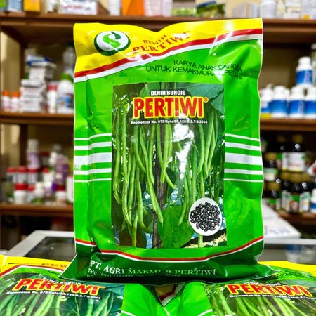 Benih Buncis PERTIWI 500 Gram - Bibit Buncis Unggul Pertiwi 500 Gram