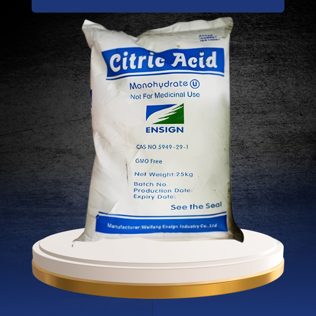 CITRIC ACID 1 SAK BERAT 25 KG - Food Grade, Citrun, Asam Sitrat Dan Pembuatan Manisan.