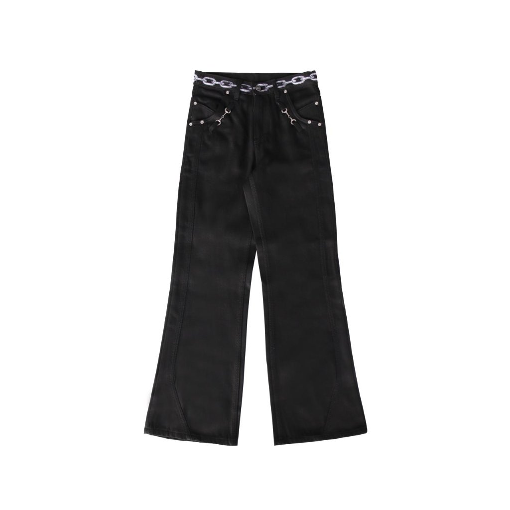 HECATE - CHAIN FLARE PANTS