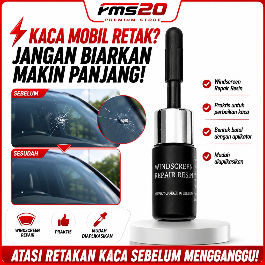 (PRODUK IMPORT JAMINAN ASLI) LEM KACA RETAK MOBIL RETAK PANJANG BIASA LAYAR KACA LCD HP AQUARIUM PEC