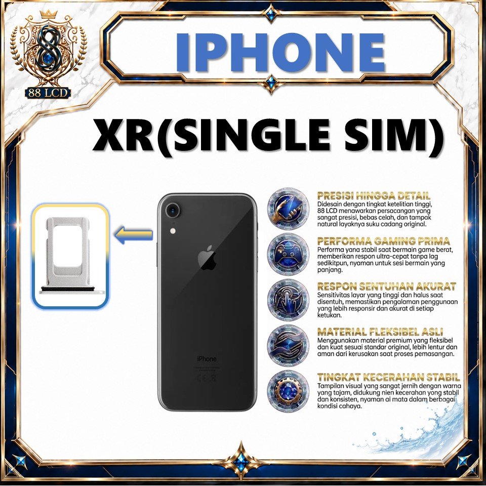 SIMLOCK FOR XR SIMTRAY / TEMPAT SLOT KARTU DUAL SIM