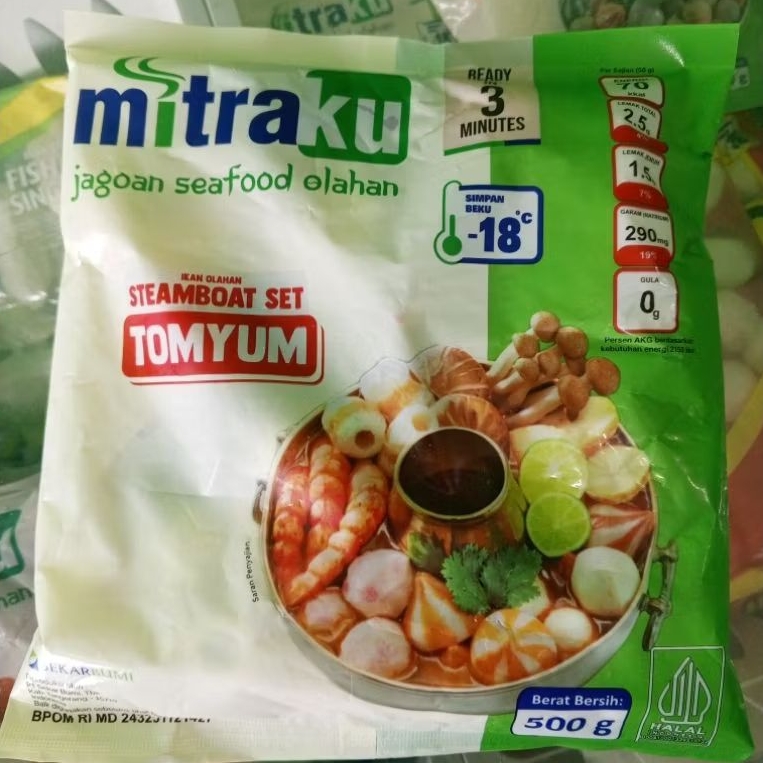 Steamboat Set Tomyam Mitraku kemasan 500 gram