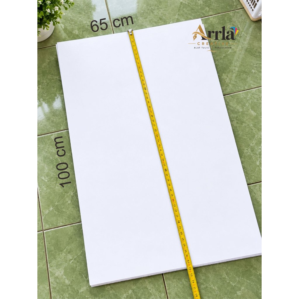 Kertas Brief Card / Kertas Manila / kertas Buku Gambar besar ukuran 65 x 100 260 gsm / kertas Bc pla