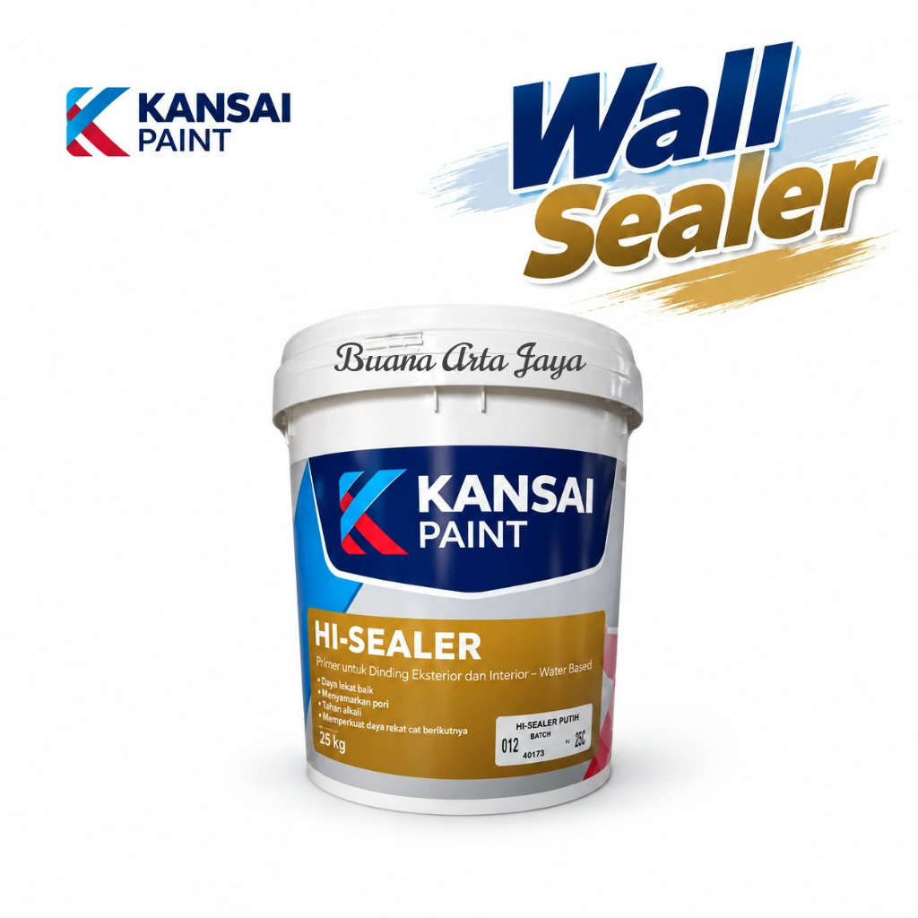 Kansai Hi Sealer Cat Dasar Putih - 25 Kg (Pail) PROMO TERBATAS