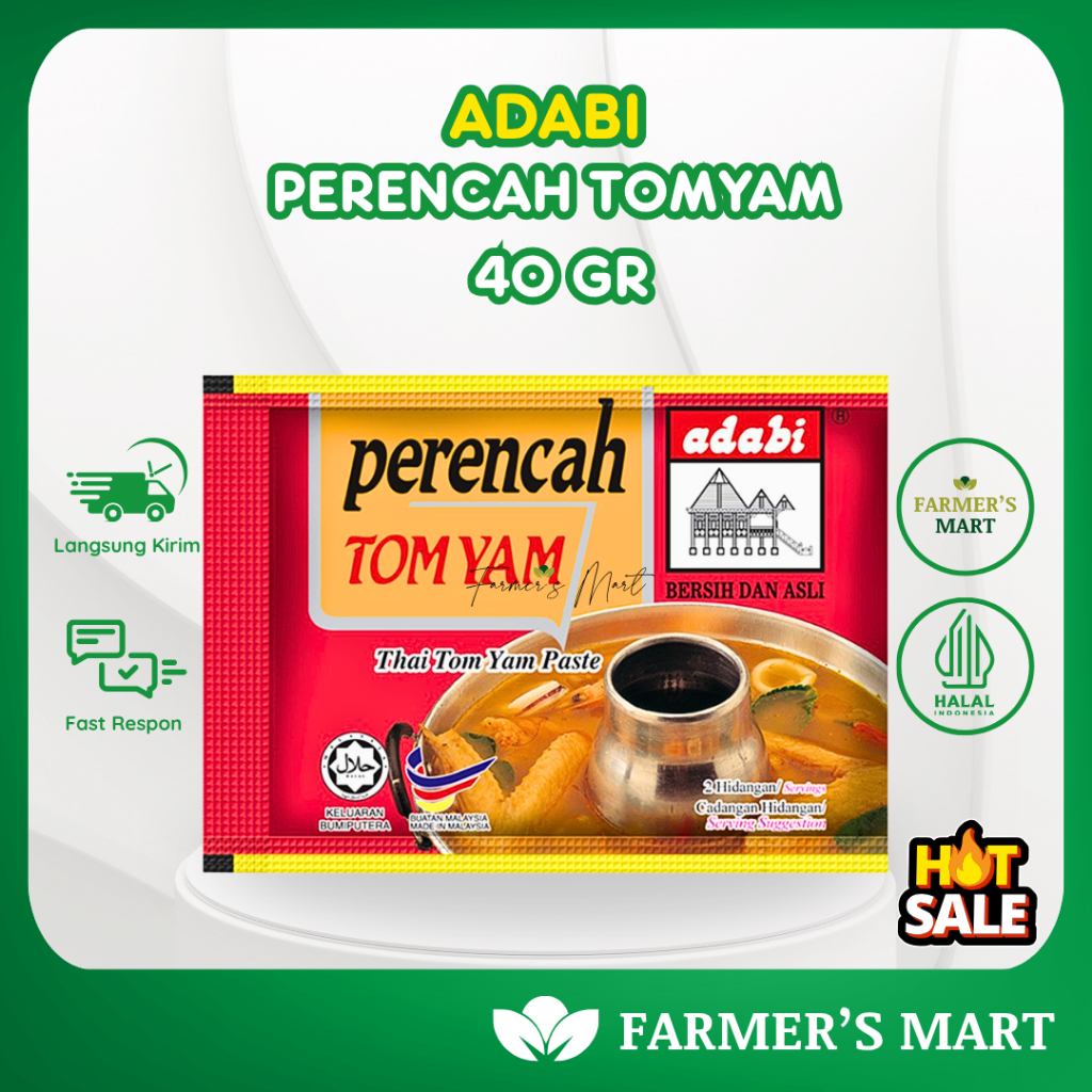 Adabi Perencah Tomyam 40 gr Frozen Food Mart Palembang