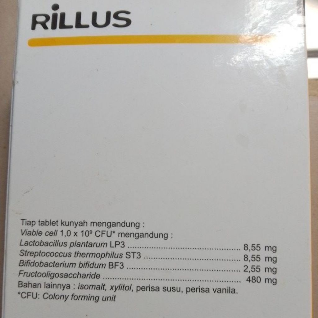 Rillus probiotik