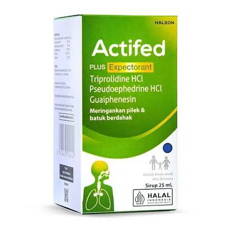 ACTIFED SIRUP OBAT BATUK DAN PILEK HIJAU