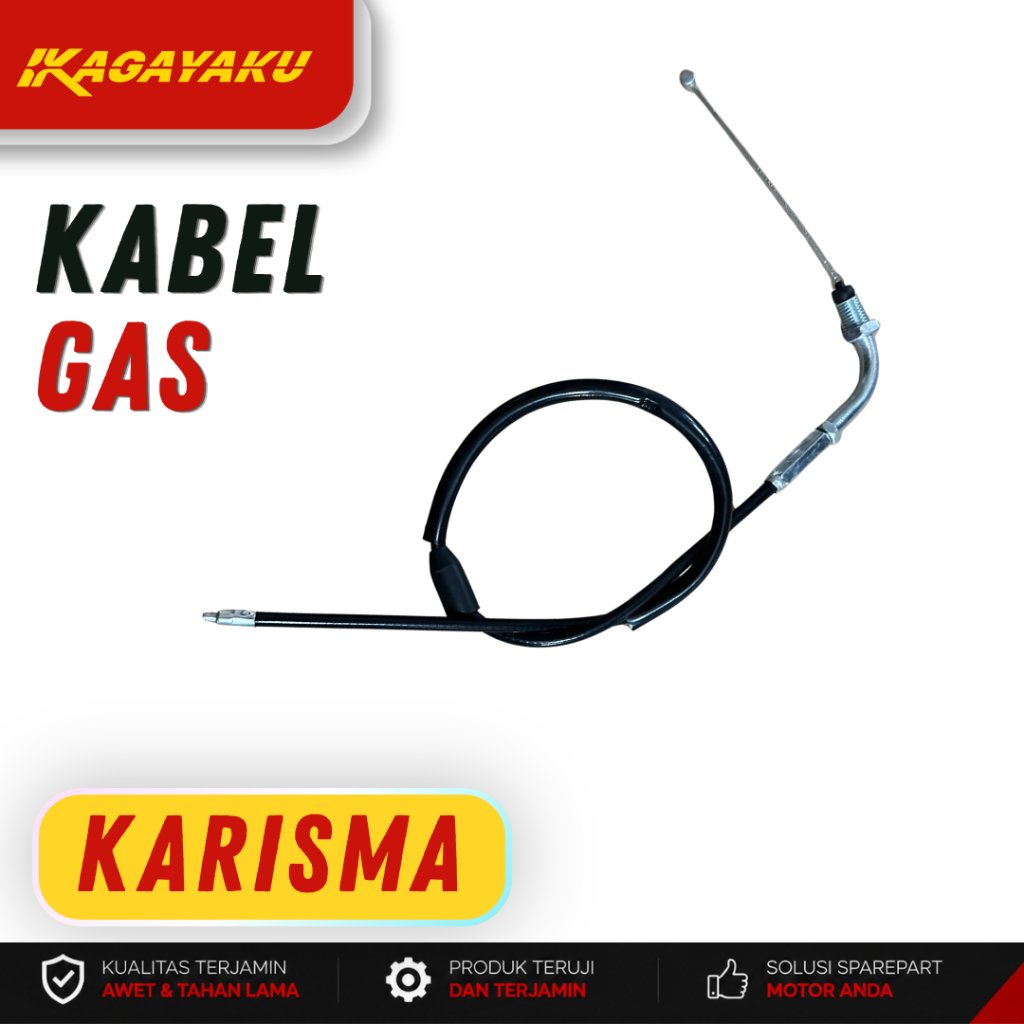 Kabel Gas Motor Honda Karisma ( KAGAYAKU ) Tali Gas