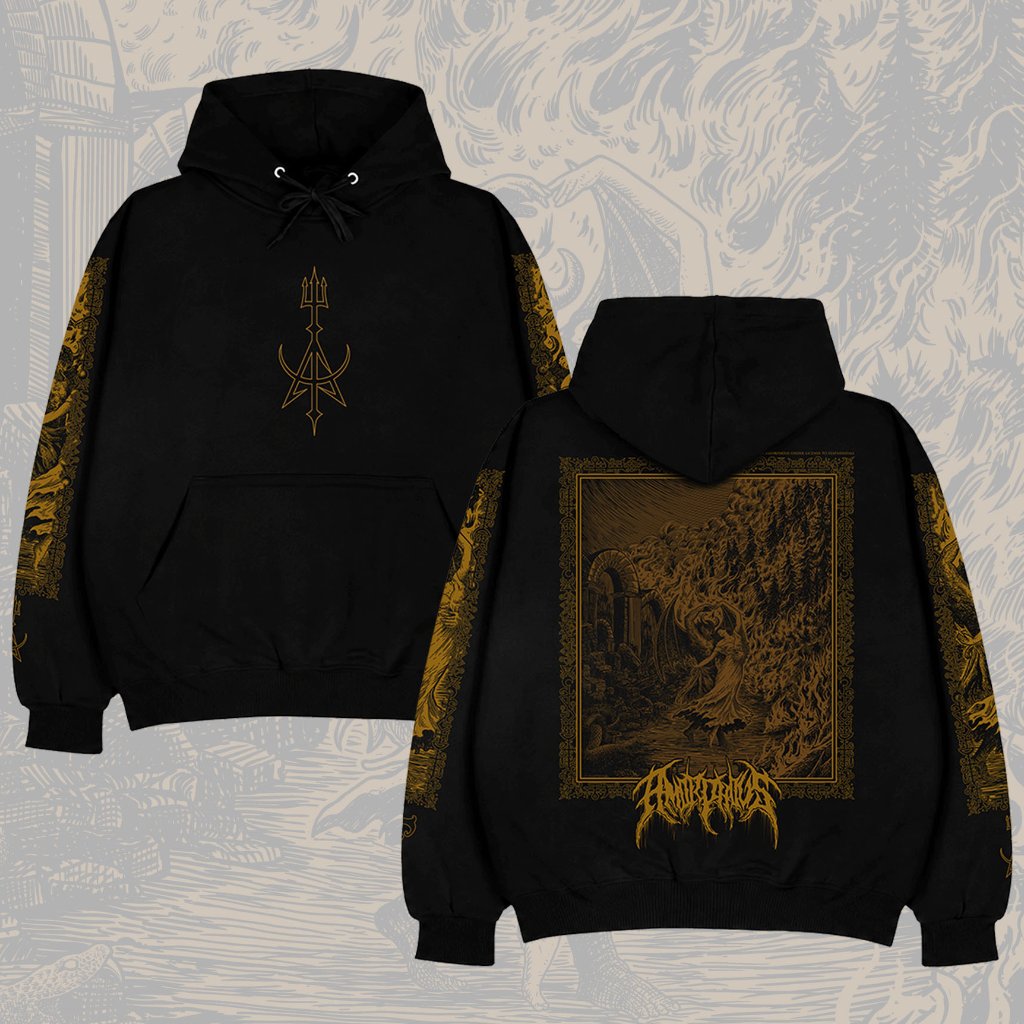FeathersFall x Amorphous Official Band Merch Hoodie Unisex - Stitch Supply Cotton Fleece Heavy | Sab