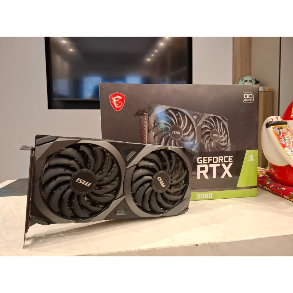 VGA MSI GeForce RTX 3060 / RTX3060 VENTUS 2X 12GB GDDR6 OC - Second 2ND