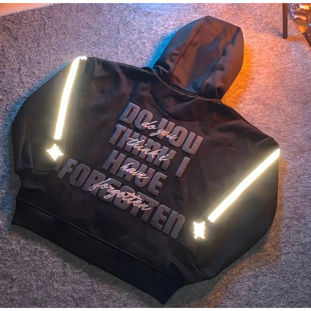 About You Hoodie Double Zipper Size M
