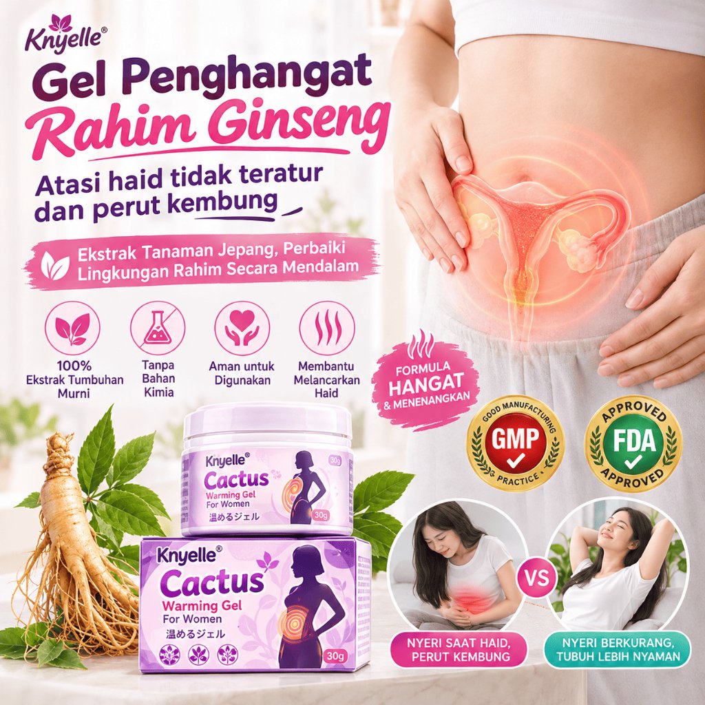 Gel Nyeri Haid & Kram Menstruasi, Gel Hangat Penghangat Perut Wanita 30g
