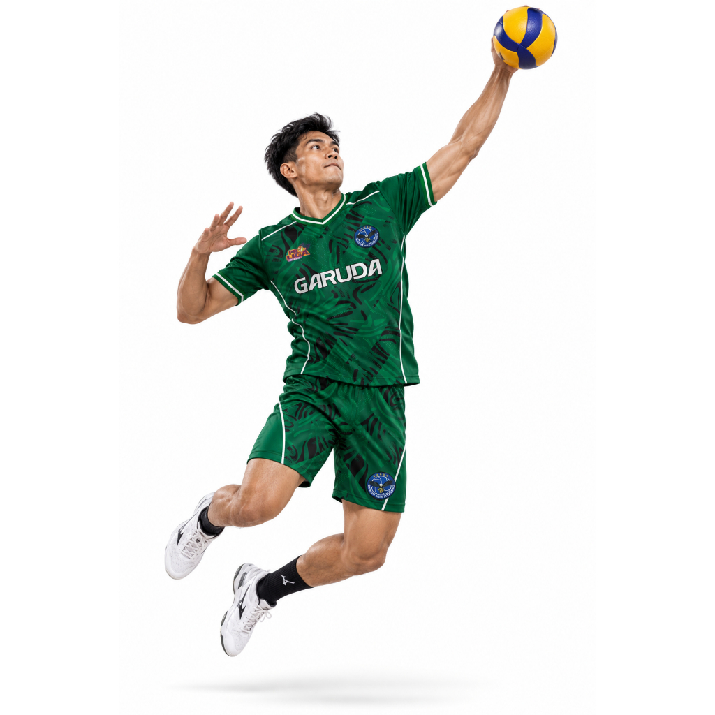 Kaos Jersey Voli Jakarta Garuda Jaya Proliga Pria 2026 / Setelan Voli Dry Fit Anti Bau
