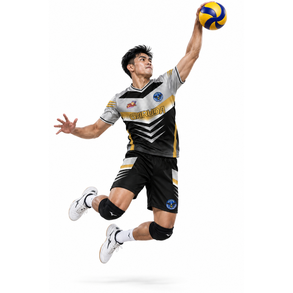 Kaos Jersey Voli Jakarta Garuda Jaya Proliga Pria 2026 / Setelan Voli Dry Fit Anti Bau