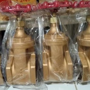 Gate Valve kitz  4 Inch  Brass 100% Original kuningan