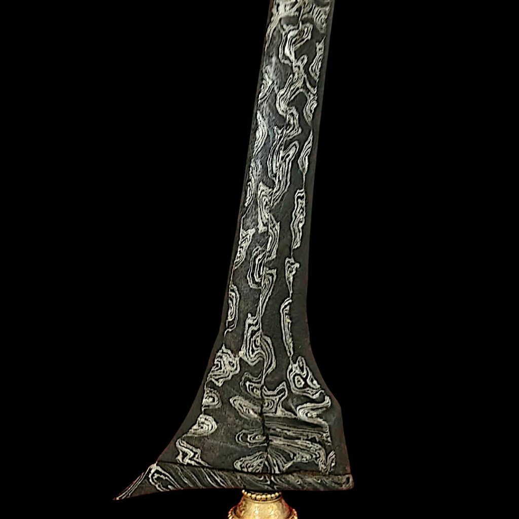 Keris Tilam Upih Pamor Lar Gangsir Tuban Majapahit