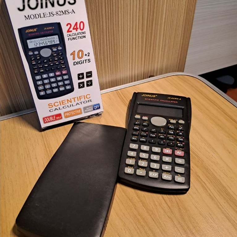 Kalkulator Ilmiah lengkap Scientific preloved