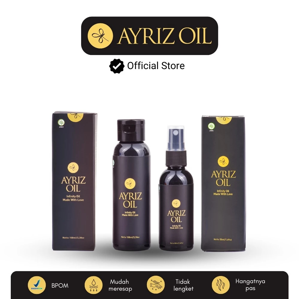 Ayriz Oil Original Minyak Terapi Herbal NUSANTARA