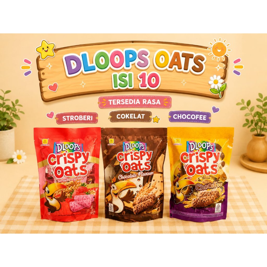 d'loops crispy oats isi 10 dloops