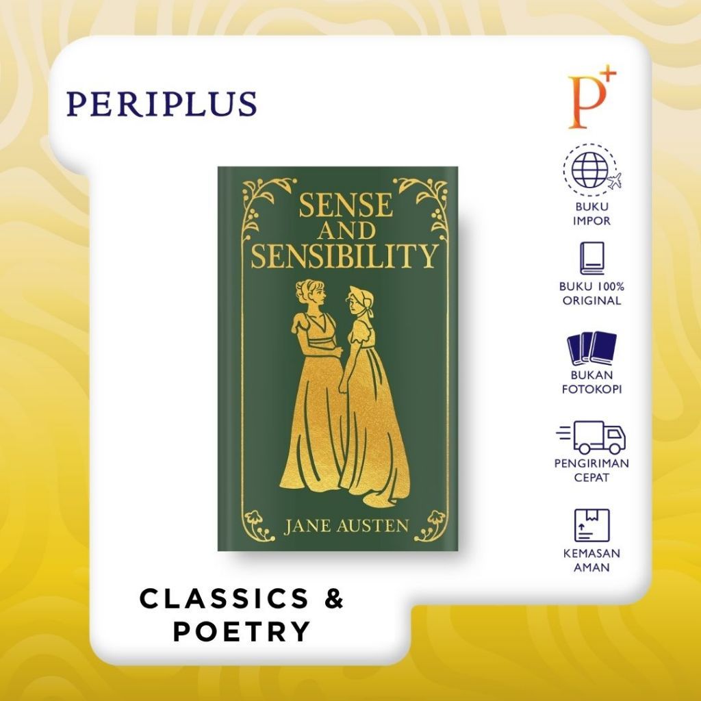 Sense and Sensibility by Jane Austen — Gilded Pocket Edition - 9781398829893