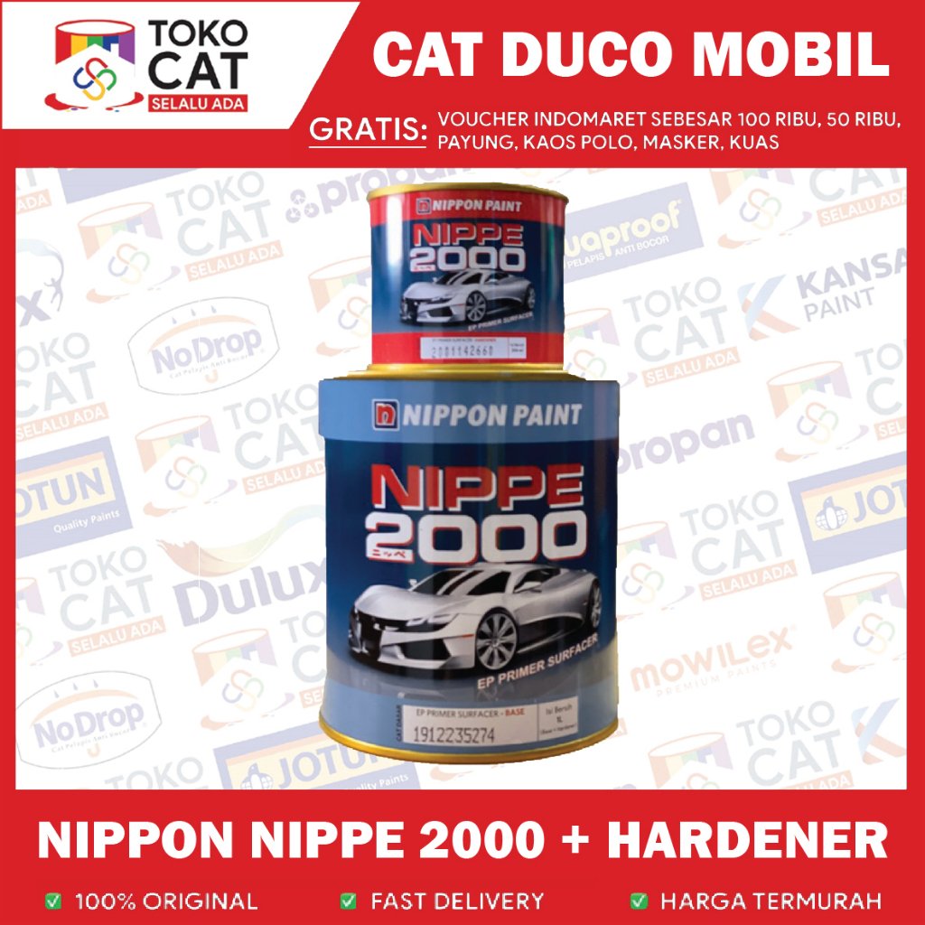 NIPPE 2000 EPOXY/ NIPPE EPOXY PRIMER SURFACER 1KG (EPOXY+HARDENER)