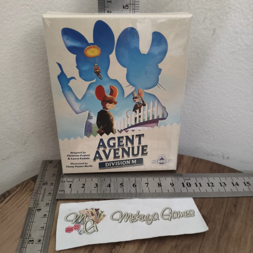 Agent Avenue Division M Expansion Board Game