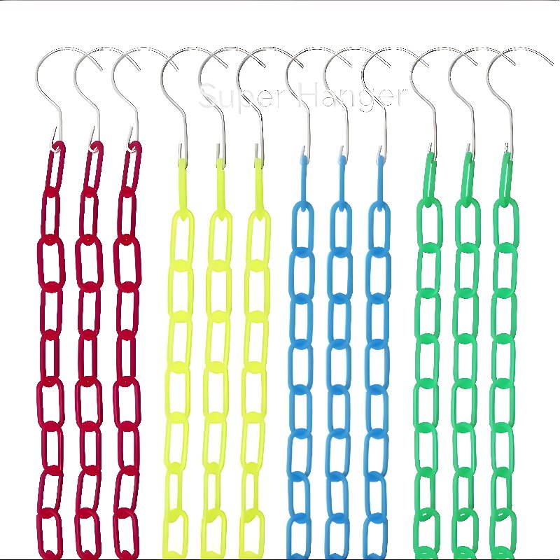 Hanger Rantai Plastik/Gantungan Baju Rantai Plastik