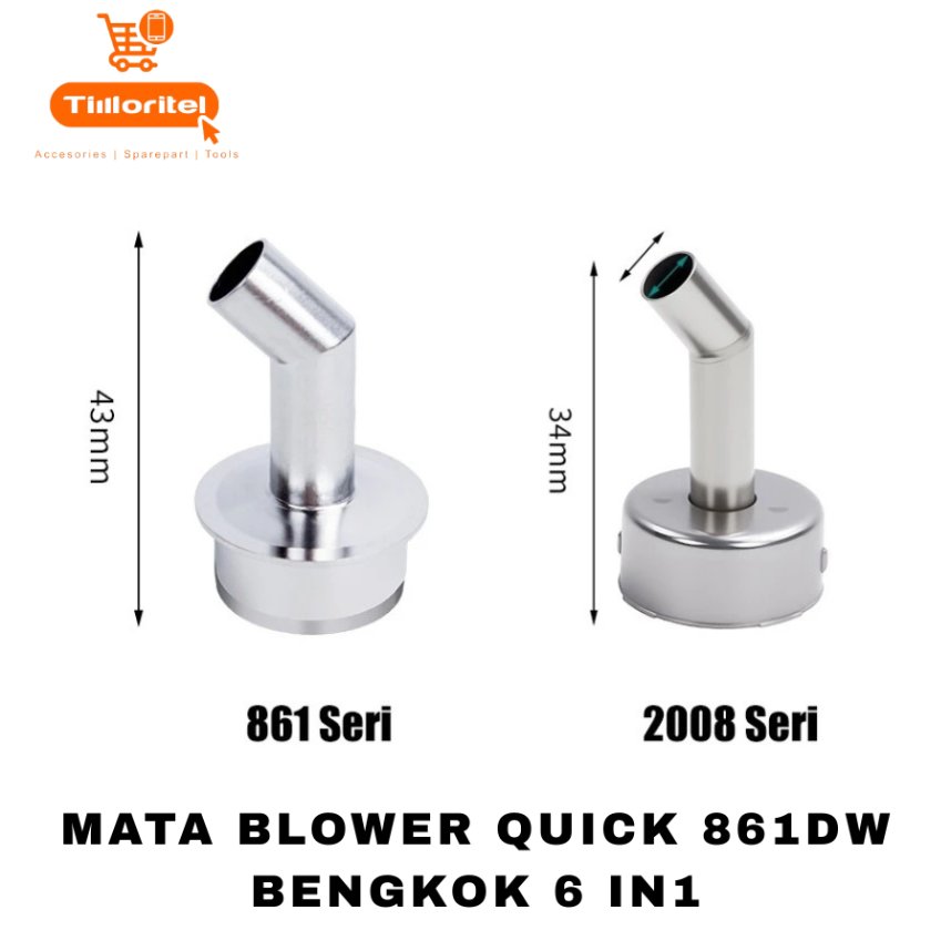 MATA BLOWER QUICK 861DW BENGKOK 6 IN1