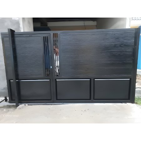 Pagar besi rumah minimalis modern / Pagar besi minimalis / Pagar rumah besi minimalis modern