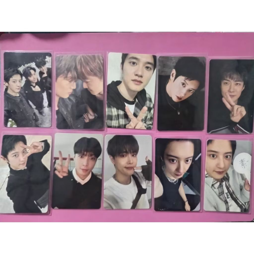 [UNDERPRICE] READY OFFICIAL PHOTOCARD EXO PC KPOP MURAH READY STOCK TERBARU PC SOLO GROUP UNIT CROWN