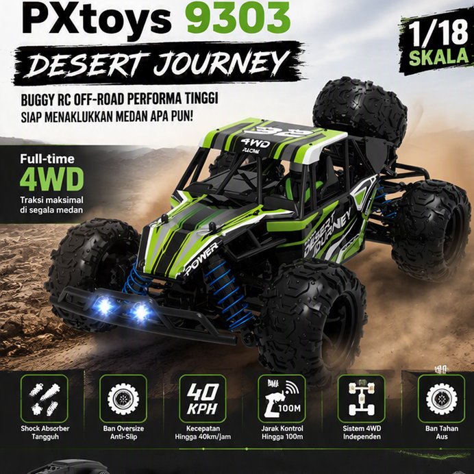 PXtoys 9303 1:18 4WD RC Off-road Racing Car