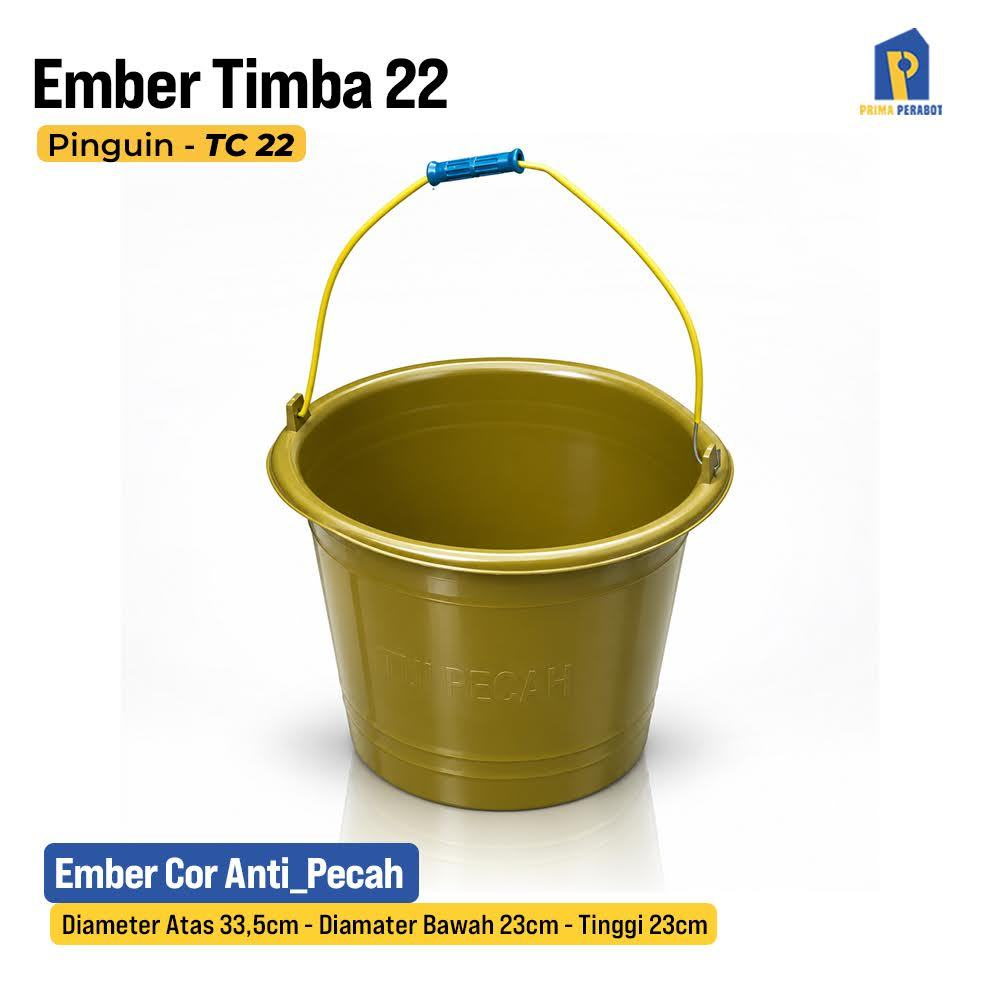 Ember Plastik Gold 16 Liter Ember Cor Proyek Cor - 22 Pinguin Tebal Elastis