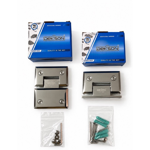 Engsel Shower Dekkson / Shower Hinge Dekkson / Engsel shower dekkson kaca ke kaca / Engsel Shower De