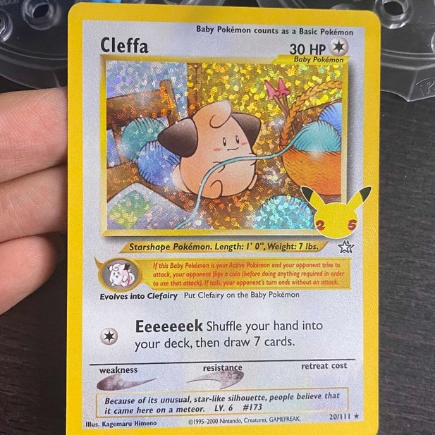 Cleffa Holo (20/111) 25th Pokemon Celebrations