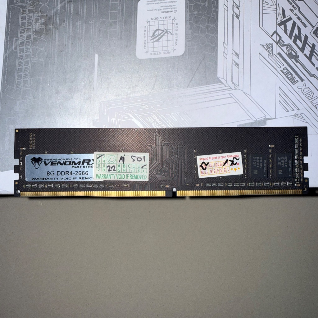 RAM VenomRX DDR4 8GB 2666mhz - Venom RX DDR4 8GB 2666mhz - RAM DDR4 8gb 2666mhz - RAM VENOM RX 8GB 2