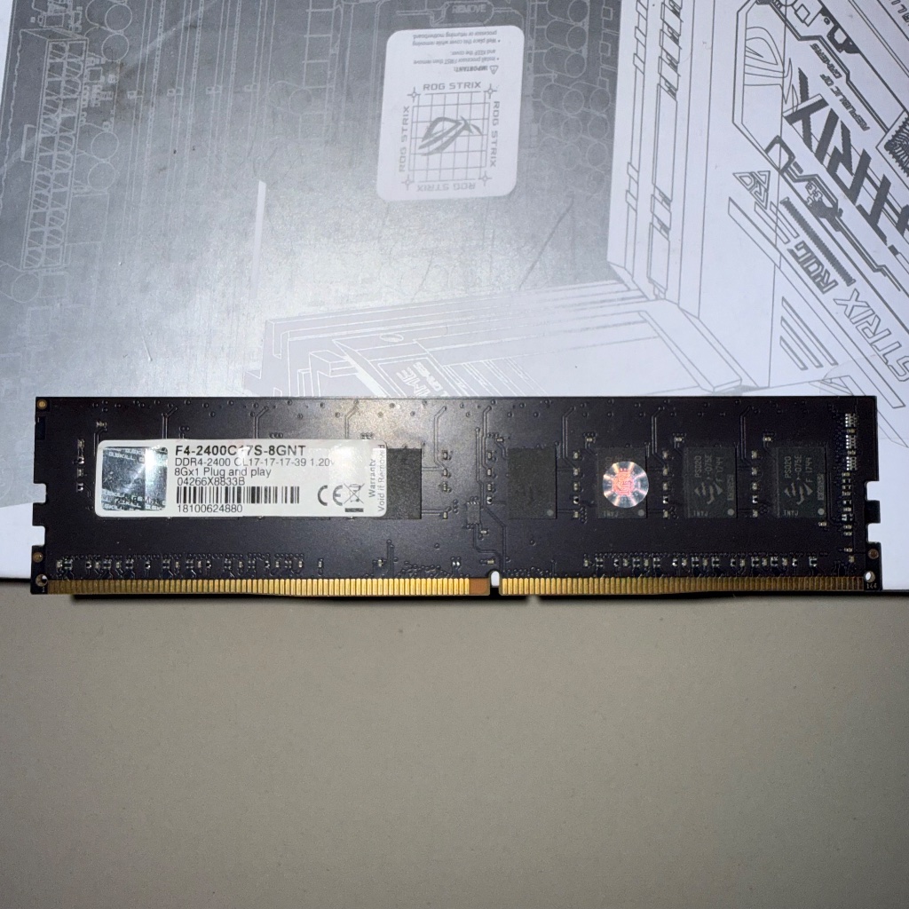 RAM G.SKILL DDR4 8gb 2400mhz - RAM GSKILL DDR4 8gb 2400mhz - RAM G SKILL DDR4 8gb 2400mhz - RAM DDR4