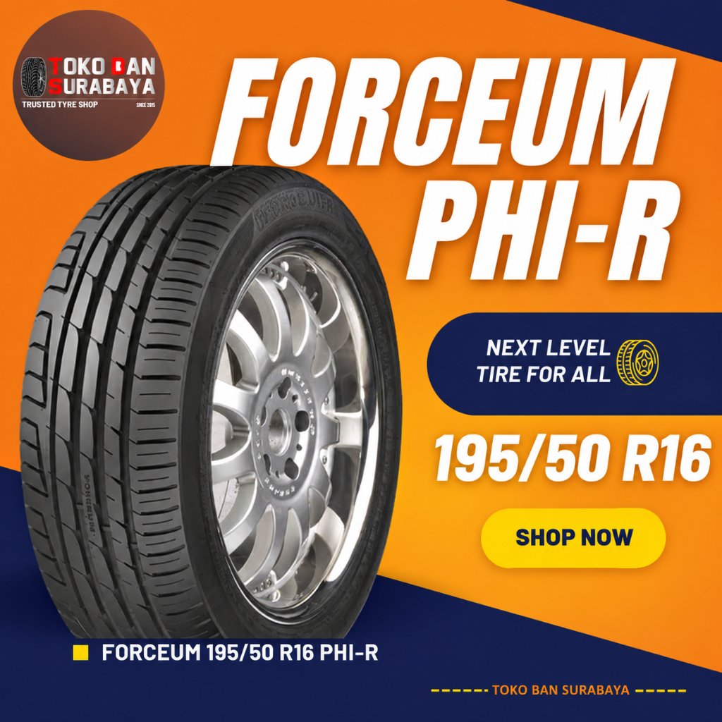 Ban Mobil FORCEUM 195/50 R16 195/50/16 19550R16 19550 R16 195/50R16 R16 R 16 PHI-R