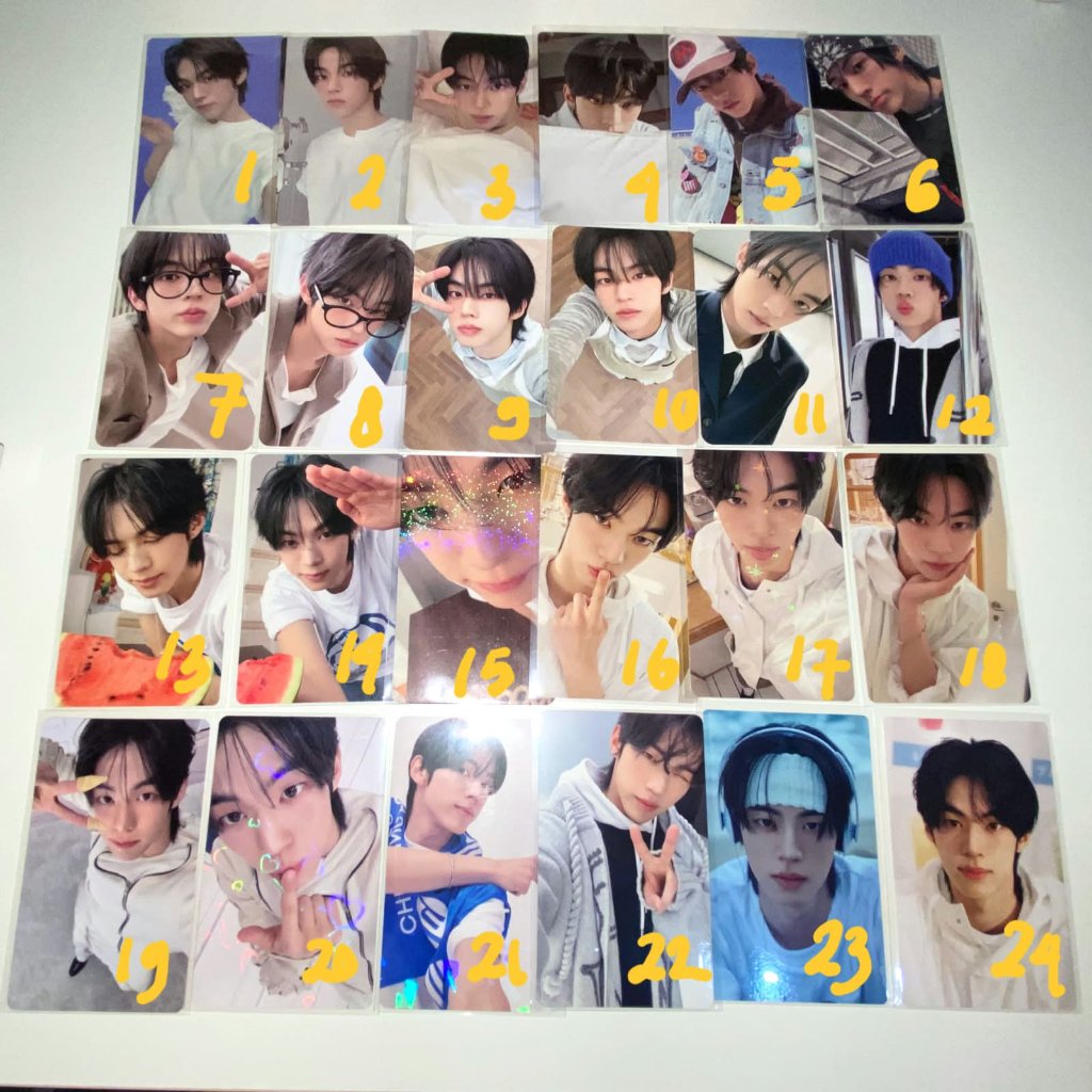 Photocard Official Dohoon TWS | Soda-Soda | No Tragedy | Play Hard | Hajimemashite  | Try With Us
