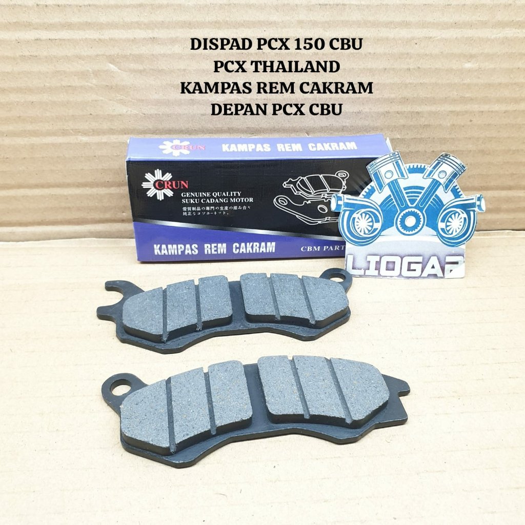 DISPAD PCX 150 CBU PCX THAILAND KAMPAS REM CAKRAM DEPAN PCX CBU