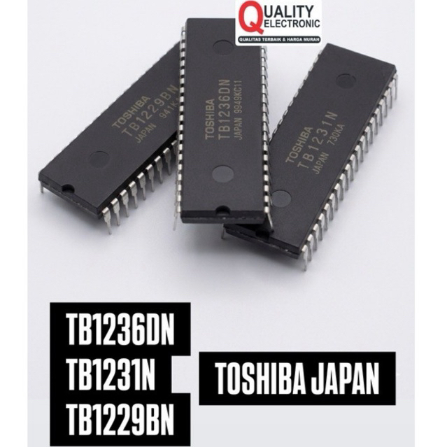 IC TOSHIBA JAPAN ASLI TB1231N TB1236DN TB1229BN