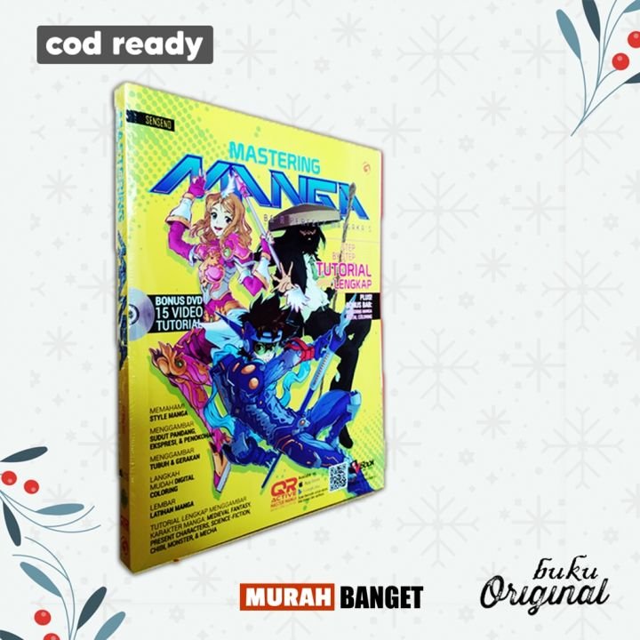Defect Sale Buku Mastering Manga - Tutorial Lengkap (Be a Master Mangaka's)