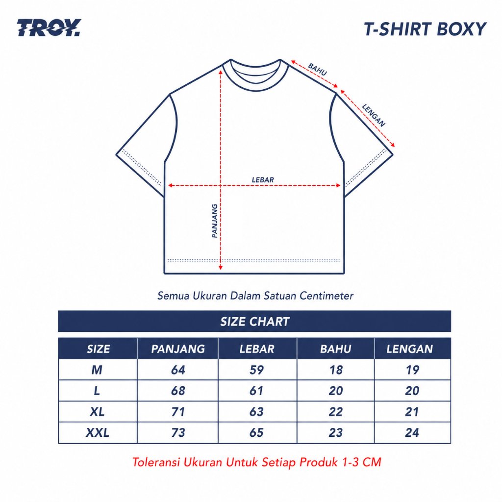 Troy Company Boxy Oversized T-Shirt Black New Birth Of Freedom - Kaos Boxy Oversize Hitam MBD 3717