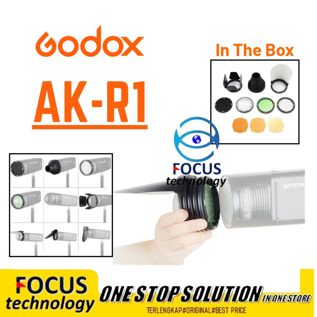 Godox AK-R1 / AKR1 Kit Modifikasi Flash H200R