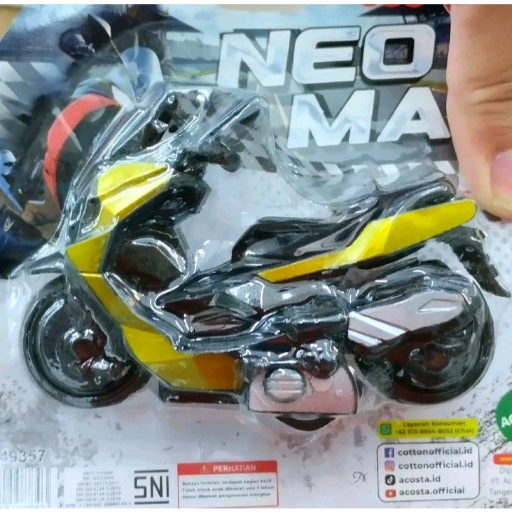 Mainan Anak Motor Neo MAX 49357 Mainan Anak Motor Motoran Random
