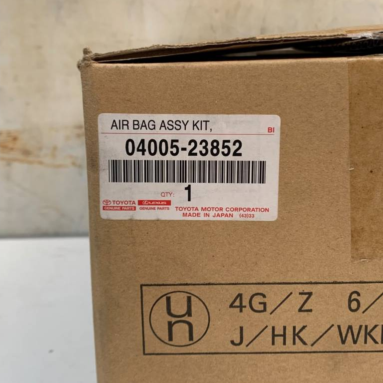 Airbag Bag & Kabel Bagian kiri Yaris Bakpao & Vios 2006 - 2012 Kode Part 04005-23852/04005-28252